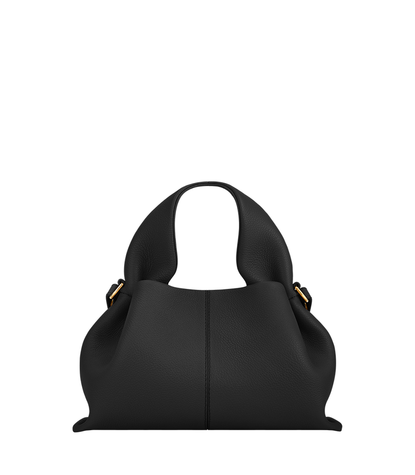 Numéro Neuf Mini - Schwarz Genarbtes Leder